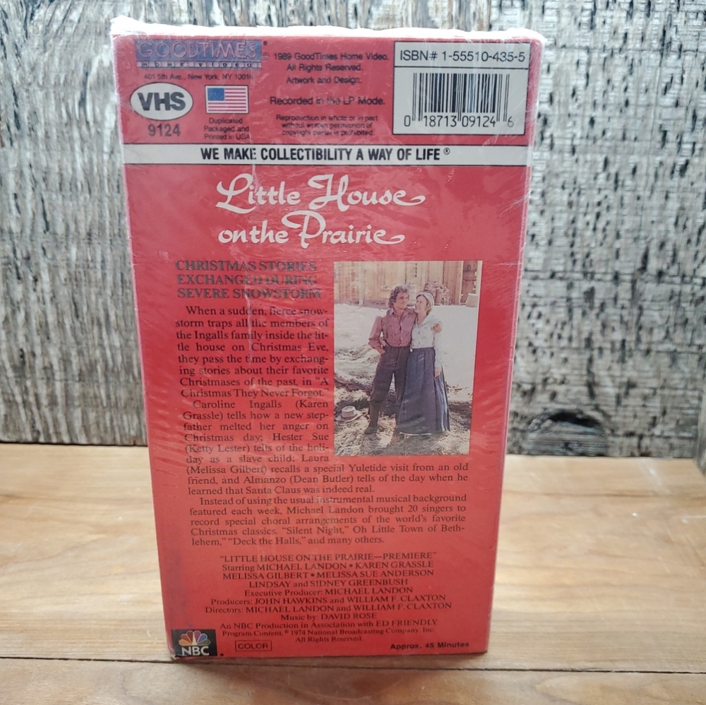 Little House on the Prairie VHS - Red - Picture 3 of 6